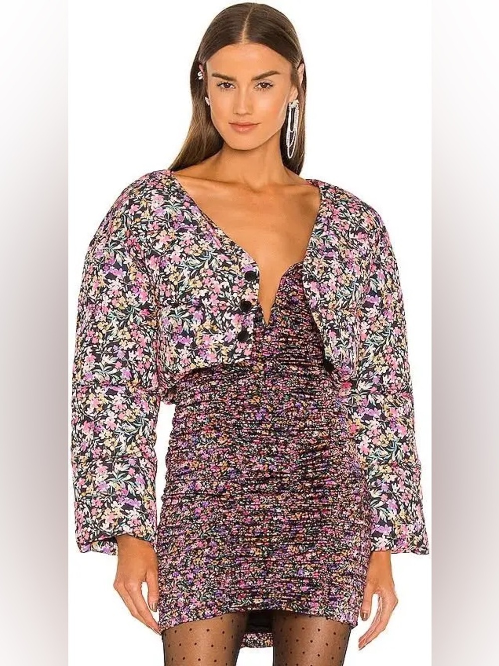 Lovers and Friends Crawford Cropped Puffer